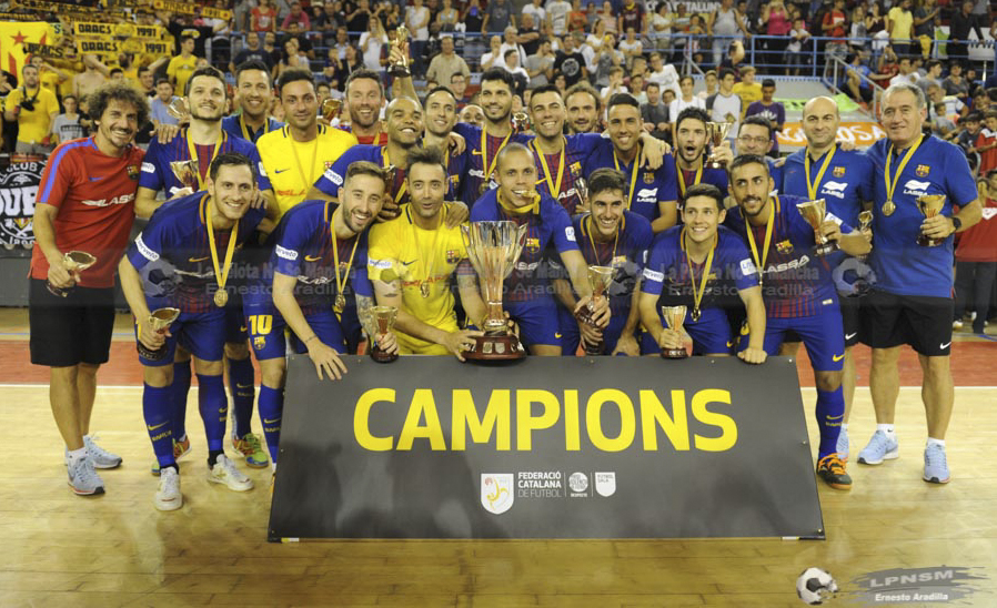 El FC Barcelona revalida el título de Copa Catalunya