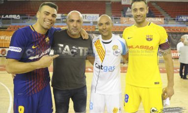 Javi Rodríguez, contra el FC Barcelona Lassa