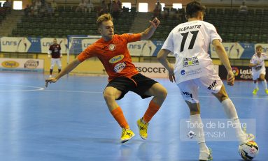 Fotogalería del partido Naturpellet Segovia Vs Aspil Vidal Ribera Navarra FS (0-7)