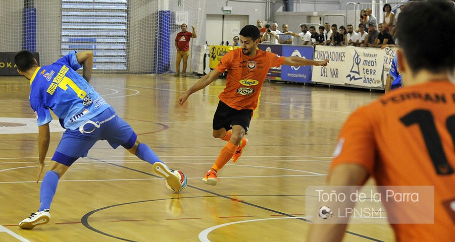 Fotogalería del partido Peñiscola RehabMedic Vs Aspil Vidal Ribera Navarra FS