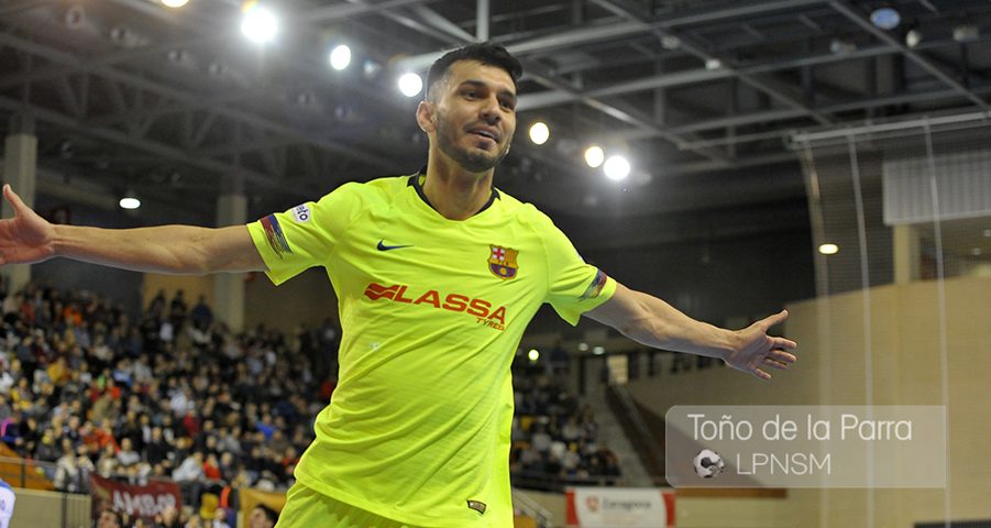 Fotogaleria del partido Fútbol Emotion Zaragoza Vs FC Barcelona Lassa (04/01/19)