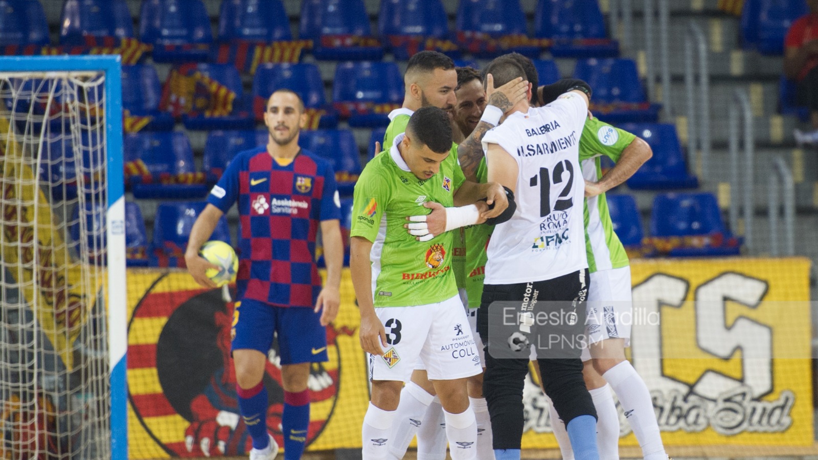 El Palma Futsal termina con la buena racha del Barça