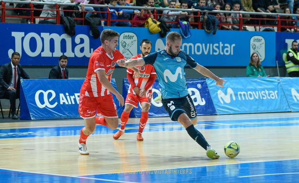 Inter se queda sin pleno ante un Jimbee que vuelve a competir
