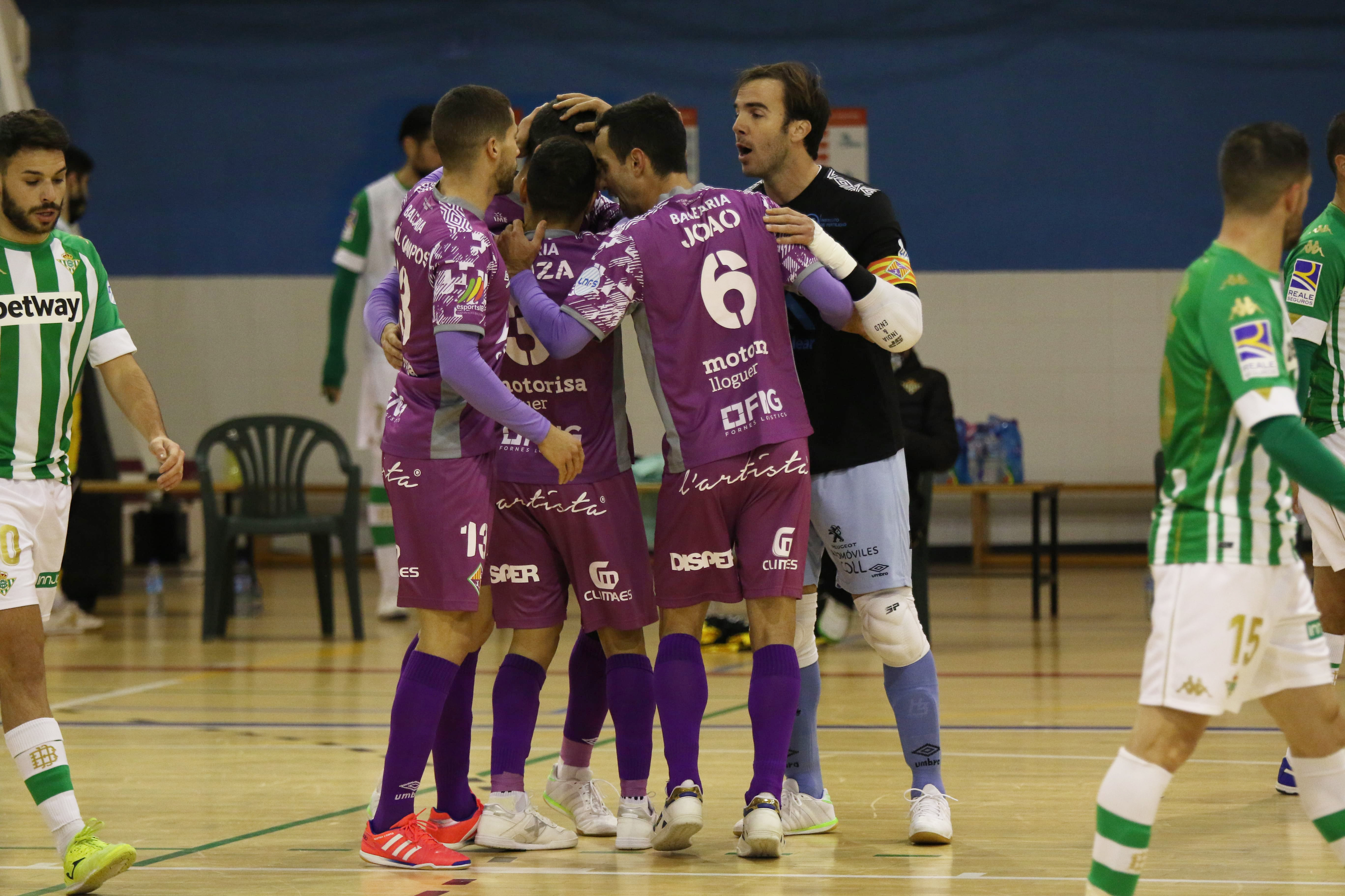 Palma Futsal se reencuentra con la victoria en Sevilla (3-4)