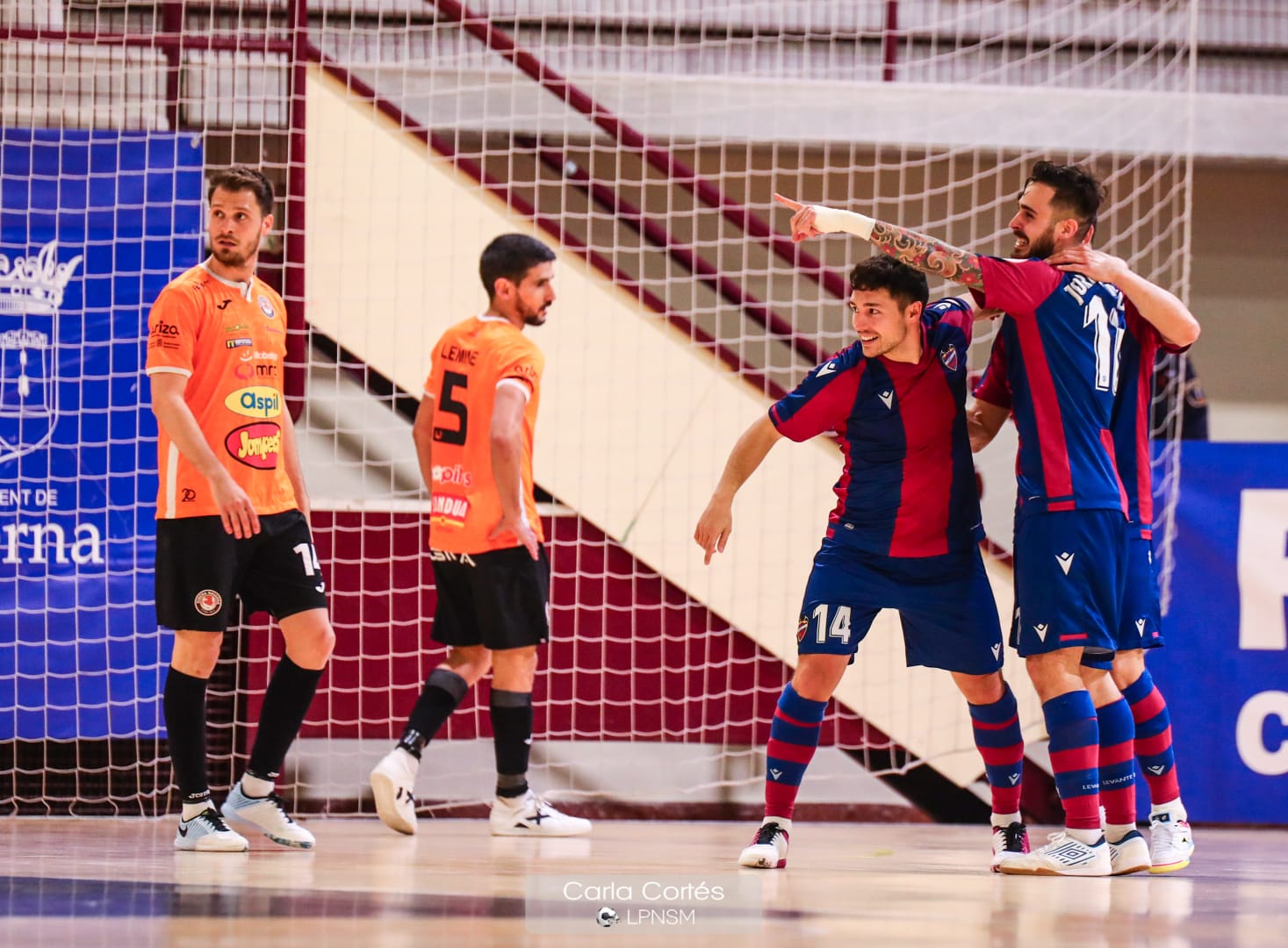 Ribera Navarra no puede con la pegada del Levante (6-3)