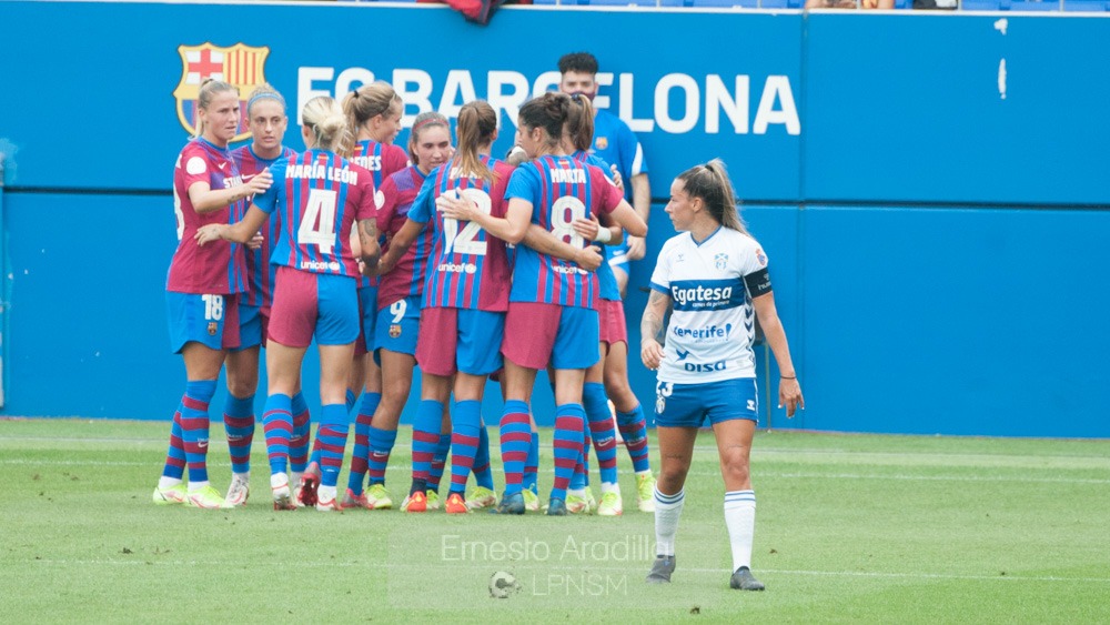 El campeón comienza la Primera Iberdrola goleando