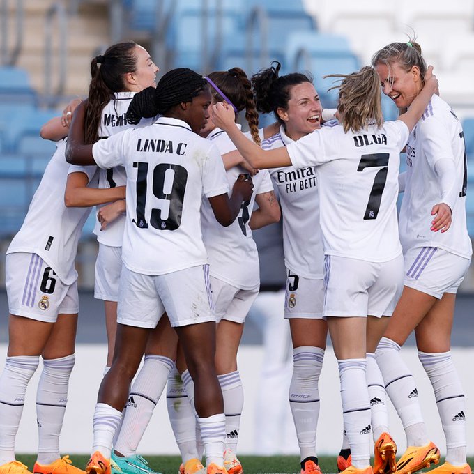 Remontada y victoria del Real Madrid para asegurarse la Champions | @RealMadridFem