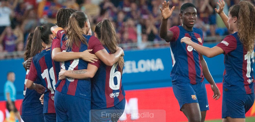 El Barça golea a la Juve en el Gamper