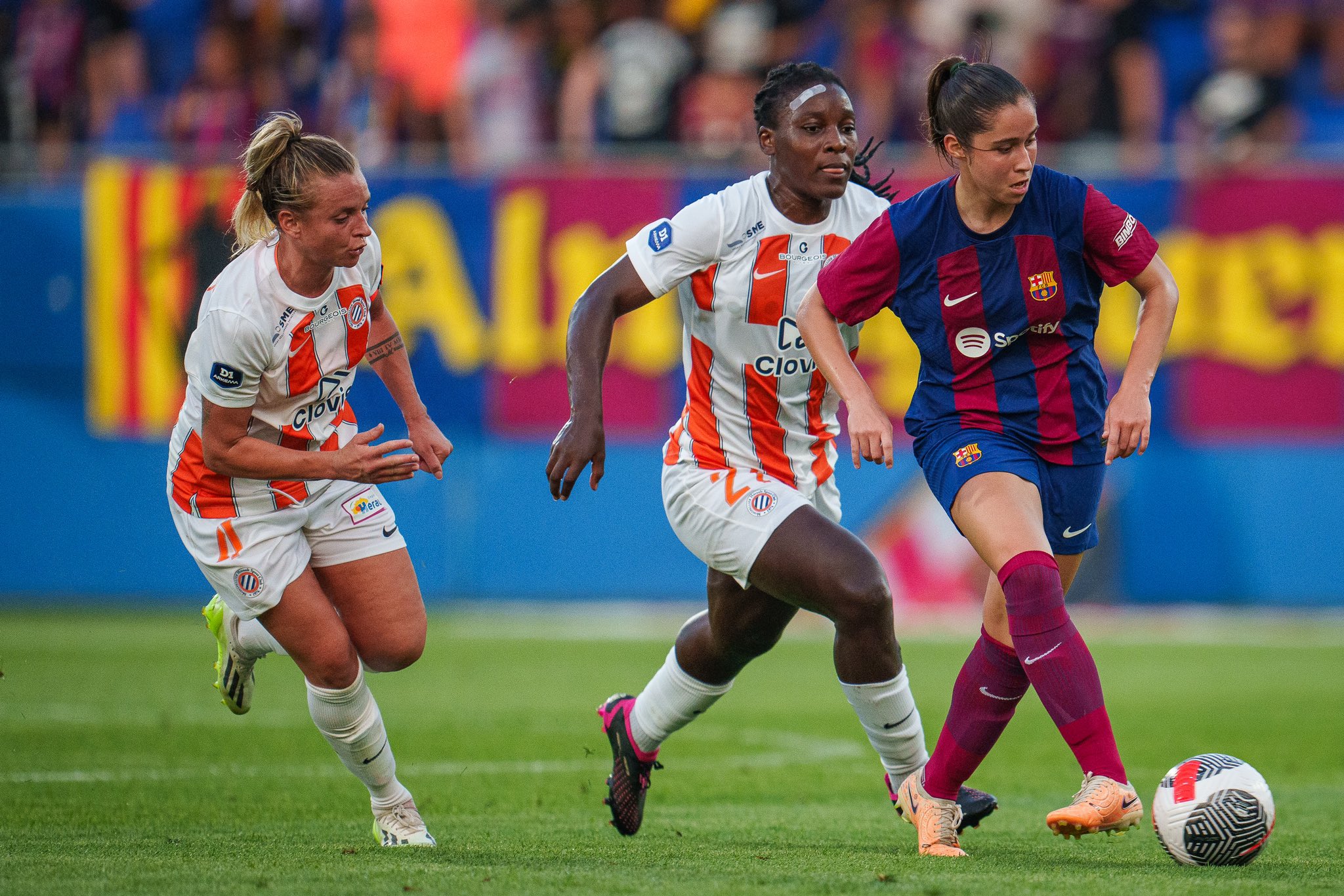 Victoria por la mínima del Barcelona ante el Montpellier | @FCBFemeni