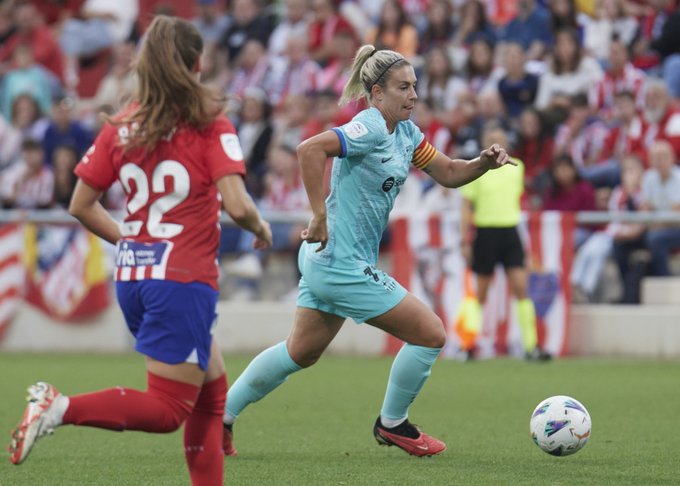 Alexia Putellas ya es la máxima goleadora de la historia del Barcelona | @Liga_F