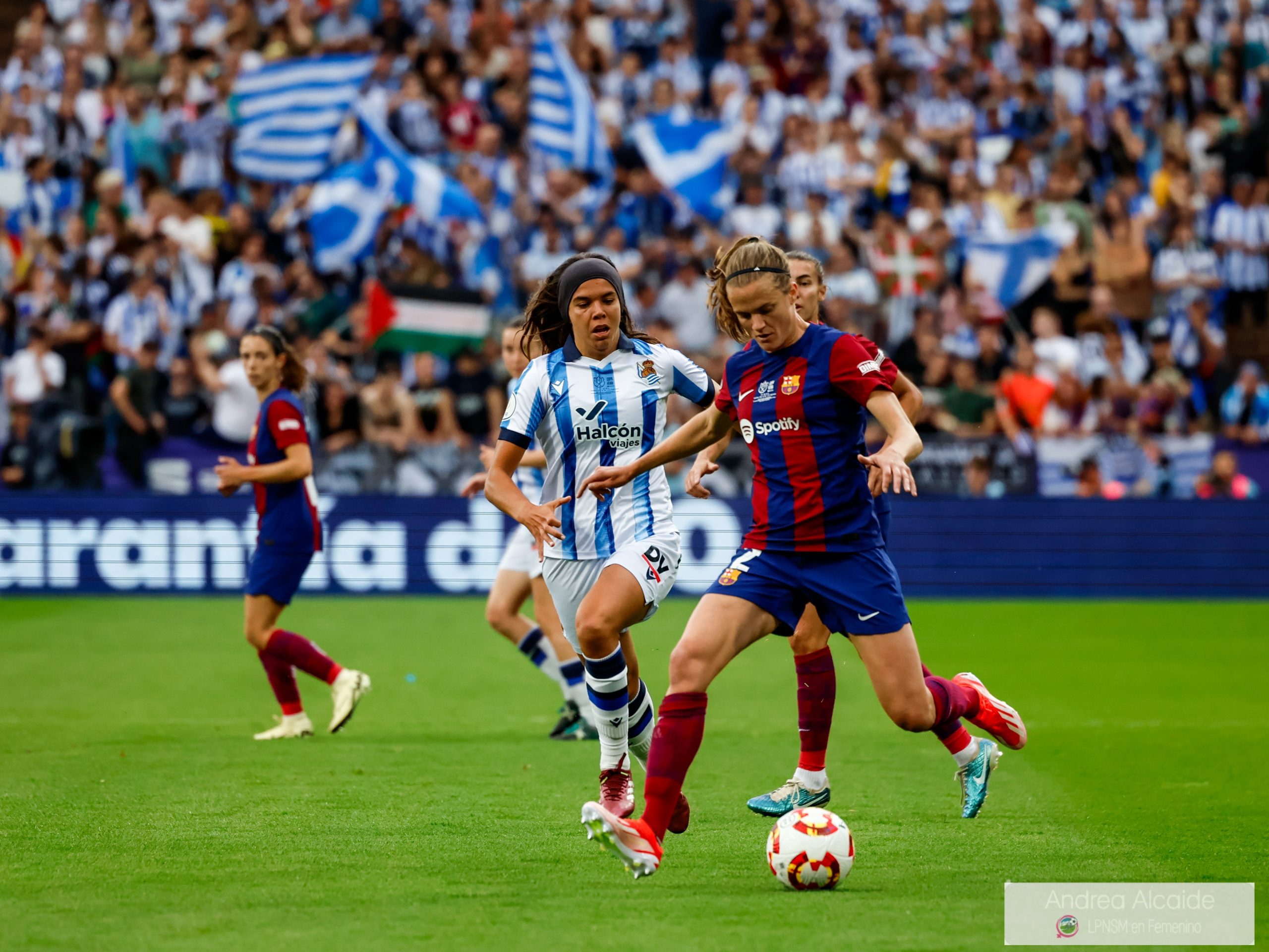 El Barcelona fue un ciclón imparable para la Real Sociedad | Andrea Alcaide