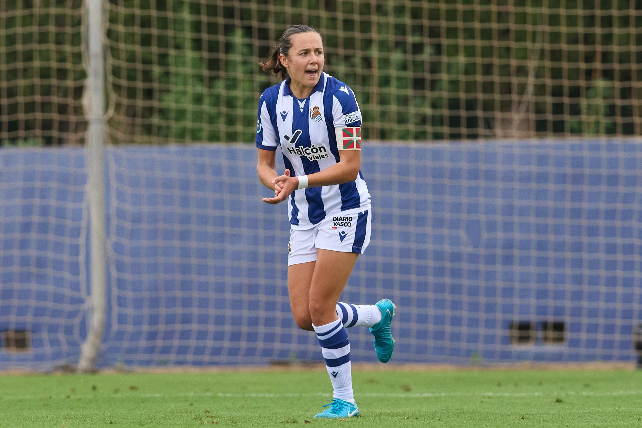 Amaiur, autora del doblete que da la primera vctoria a la Real Sociedad | @RealSociedadFem