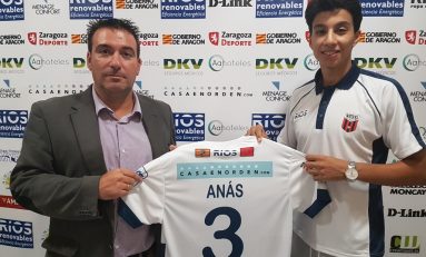 Anás El Ayyane presentado en Zaragoza