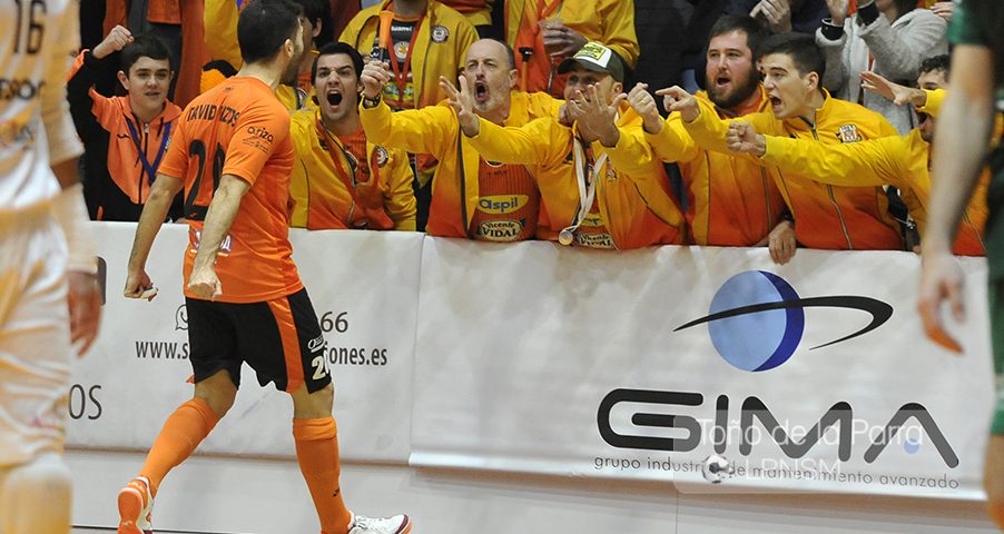 Fotogalería del partido Aspil Vidal Ribera Navarra FS Vs UMA Antequera