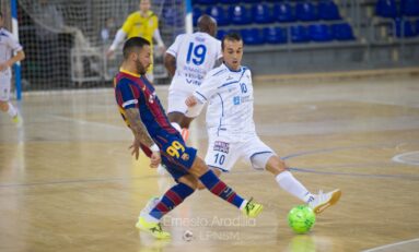 O Parrulo Ferrol rasca un punto de oro en el Palau Blaugrana (2-2)