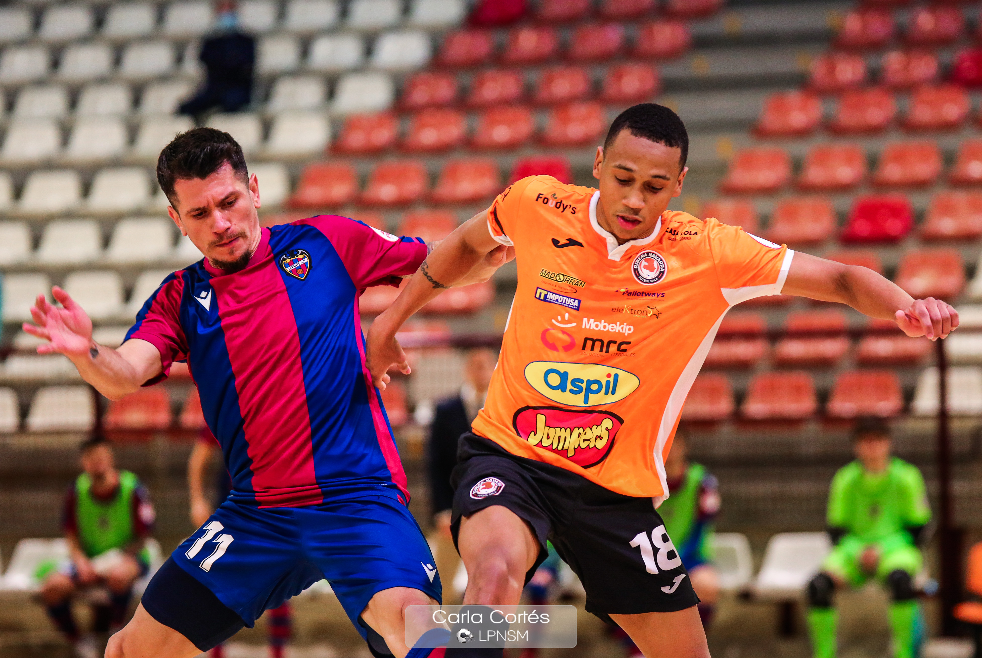Fotogalería del Levante UD FS – Aspil-Jumpers Ribera Navarra FS