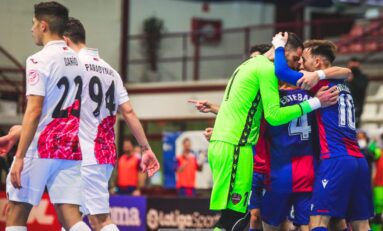 El Levante UD FS tira de oficio ante ElPozo para seguir líder (4-2)