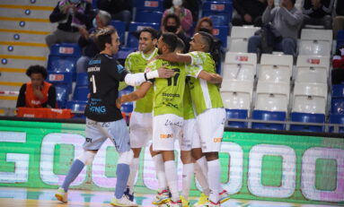 Clase magistral de futsal en Son Moix