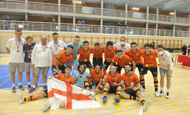 Fotogalería del Partido entre Aspil Jumpers Ribera Navarra FS y CD Xota