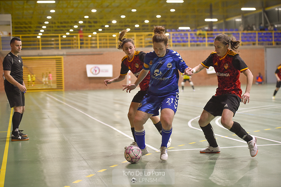 Bisontes Femenino FS se afianza en el liderato del Grupo II de la Segunda División de Fútbol Sala