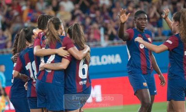 El Barça golea a la Juve en el Gamper