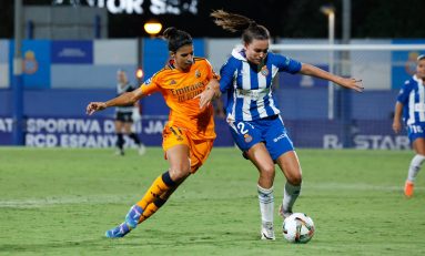 El Real Madrid golea al Espanyol en su estreno en Primera