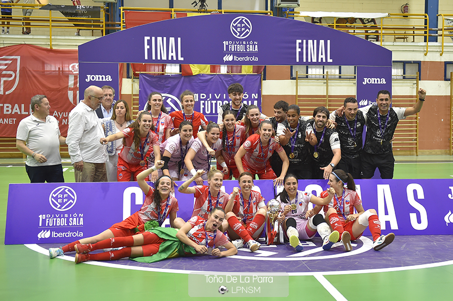 Futsi Atlético Navalcarnero, campeón de Liga